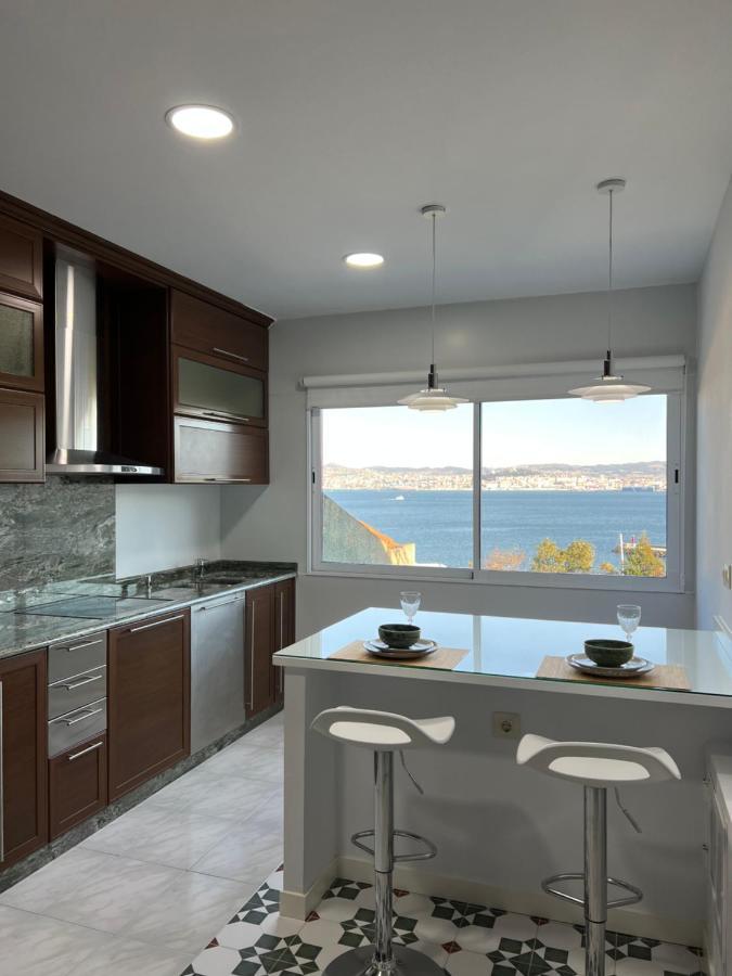 Apartamento En Cangas - Vistas Al Mar المظهر الخارجي الصورة